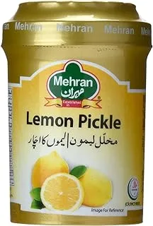 Mehran Lemon Pickle Jar, 340g (Pack of 1)