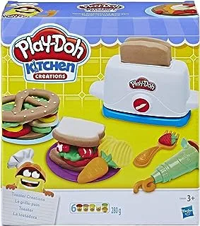 Play-Doh PLAYDOH Kitchen Toaster Creations, Multicolor, E0039EU4