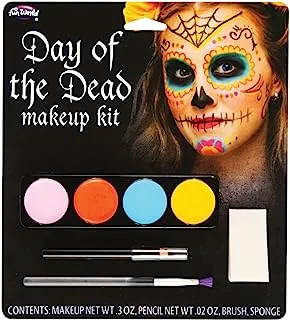 Day Of The Dead Female Makeup Kit (colors may vary)