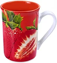 Royalford Fruit Decal Mug, Assorted Color, 300 ml, RF2918-FB