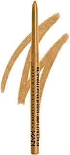 NYX Professional Makeup Retractable Eye Liner, Gold 06