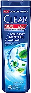 CLEAR Anti-Dandruff Shampoo, for dandruff prone scalp, Cool Sport Menthol, provides intense cooling power, 400ml