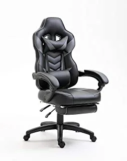 Mahmayi Racing Style Gaming Chair, Black & Grey, Racing-Gaming-Chair-110