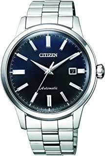 Citizen Mens Mechanical Watch, Analog Display and Solid Stainless Steel Strap - NK0000-95E