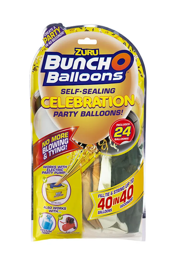 ZURU Bunch O Balloons 24-Piece Self-Sealing Party Balloons