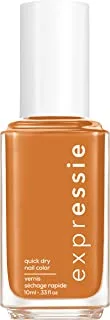 Essie Expressie Quick Dry Nail Polish, Saffr-On The Move, Orange, 10 Ml