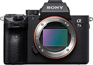 Sony ILC 7M3 Black Alpha A7 III Body Only Full Frame Mirrorless Camera KSA Version With KSA Warranty Support