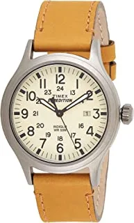 Timex Men's Expedition Scout Men's 40Mm Leather Watch Twc001200