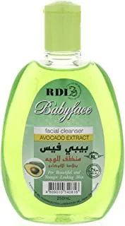 RDL Baby Face Facial Cleanser with Avocado Extract, 250 ml 4809010740816