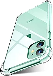 iPhone 11 Case Anti-Scratch Shock Proof Bumper Transparent Silicone Reinforced Edges Clear protection Cover