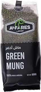 Al Fares Green Mung, 500G - Pack Of 1