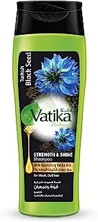 Vatika Naturals Turkish Black Seed Strength and Shine Shampoo 200ml | Hair Growth | For Weak, Dull Hair