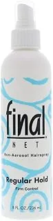 Final Net Pump Hairspray 8 Ounce Regular Unscented (235ml)