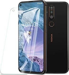 ELTD For Nokia 6.2 Screen Protector, 9H Hardness HD clear Easy & Bubble Free Installation Tempered Glass Screen Protector Designed for Nokia 6.2 smartphone. Clear