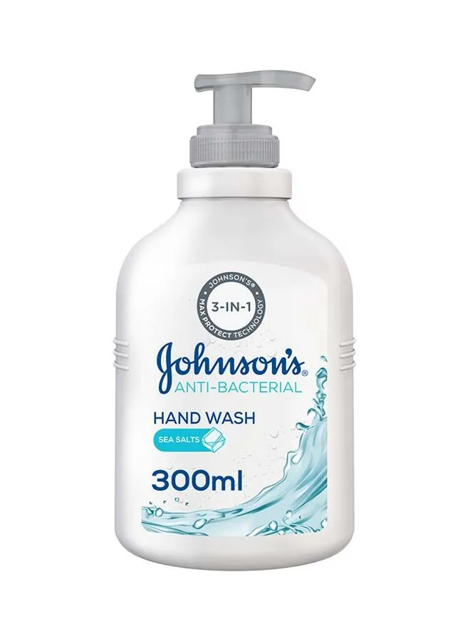 جونسون صابون سائل لليدين ، مضاد للبكتيريا ، أملاح البحر ، 300 مل
