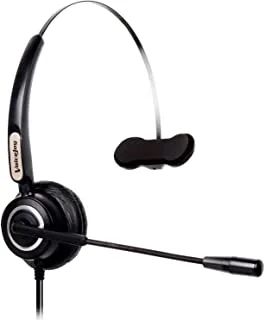 Voicejoy Cisco Headset, Rj9 Handset With Noise Canceling Microphone-T600-B, Black, 15 * 10 * 7, Wired