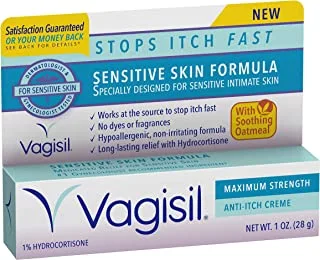 Vagisil maximum strength anti itch creme sensitive skin formula 1 ounce