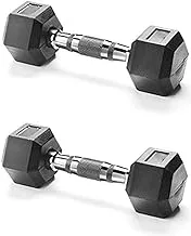 Body Sculpture Dumbbell with Chrome Handle