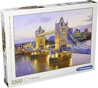 Clementoni Puzzle Hqc Tower Bridge 1000 Pieces, Multicolor, 6800000246, 39022