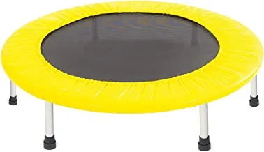 Funz Trampoline, Kids Outdoor Trampolines Jump Bed, YELLOW, Size: 101 CM, TM40