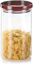 BOROSIL STACK & STORE STORAGE JAR STORAGE CONTAINER CANISTER 900 ML