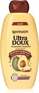 Garnier Ultra Doux Avocado Oil & Shea Butter Nourishing Shampoo, 600 ml