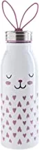 زجاجة مياه من الاستانلس ستيل المقاوم للصدأ ، سعة 0.43 لتر ، بتصميم أرنب من علاء الدين