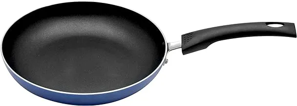 Raj Non Stick Induction Fry Pan Frying Pan, 28 cm, Silver, RNF005, Suitable for Dosa, Crepe, Pancake, Omellete, Chapati, Roti, Paratha