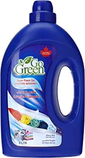Go Green Super Power Gel Clothes Washing 3 Litre