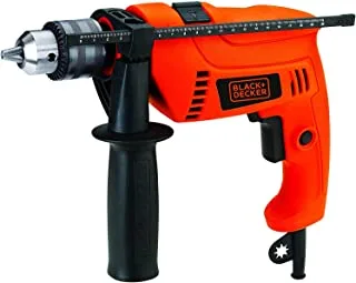 Black & Decker 650W 13mm Hammer Drill With Variable Speed & Reverse Switch, Hd650-B5