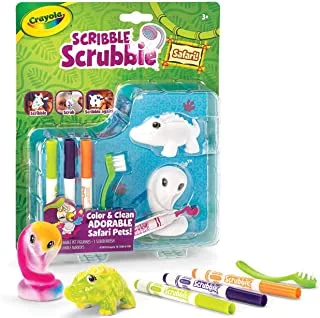2 Ct. Scribble Scrubbie Safari, Pack 1 (Croc/Cobra)