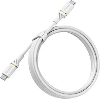 Otterbox fast charge cable usb c-c 2m usb-pd white