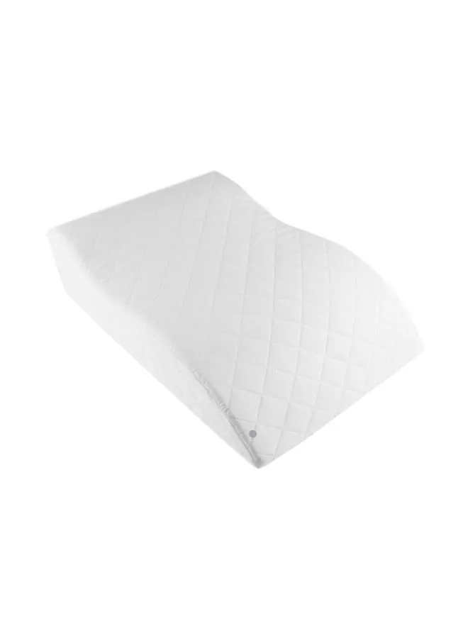 Moon Foam Bed Rest Pillows For Leg And Knee Elevation Cotton Bamboo fabric 60x60x20cm