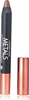 Golden Rose Metals Matte Metallic Lip Crayon (Lipstick) No 10