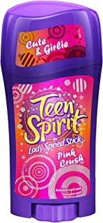 Lady Speed Stick, Teen Spirit, Anitperspirant Deodorant, Pink CRush, 65G