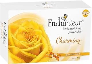 Enchanteur Charming Soap With Citrus And Cedarwood Extracts, 3X125G