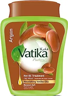 Vatika Naturals Argan Hammam Zaith Hot Oil Treatment 1kg | Hair Mask Enriched with Moroccan Argan Oil | For Intense Moisturization & Soft Hair