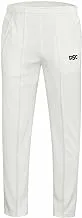 DSC Passion Polyester Cricket Pant Size 34 (White/Navy)