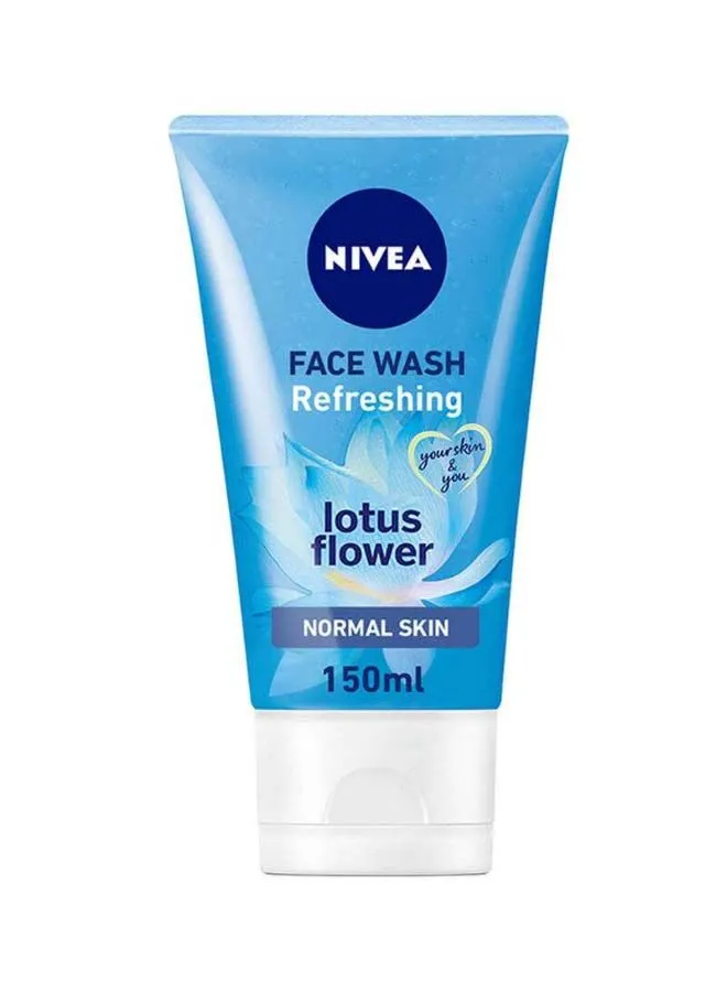NIVEA Refreshing Cleansing Face Wash, Normal Skin 150ml