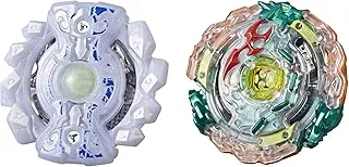 Beyblade Burst Turbo Slingshock Dual Pack Kerbeus K4, Blizzard-X Gianon G4