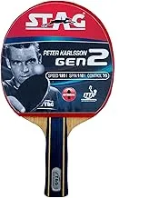 Stag Peter Karlsson Gen II Table Tennis Racquet(Multi- Color, 172 grams, Advanced)