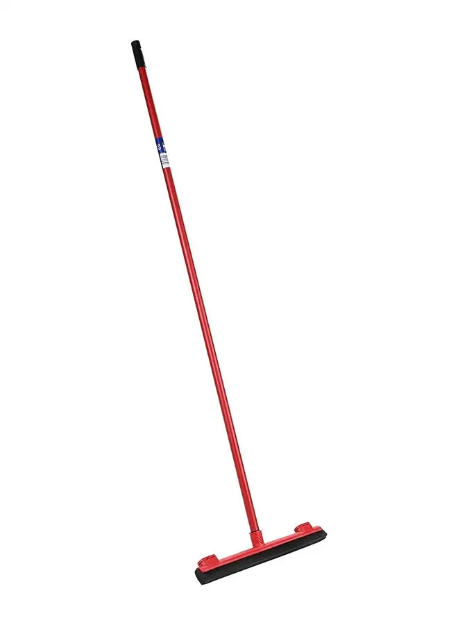Vileda Easy To Install Floor Mop With Stick High Water Mopping Efficiency High Quality Foam Red 42cm