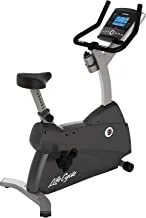 Life Fitness C1 Upright Lifecycle Exercise Bike W/Go Console