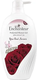Enchanteur Rose Oud Amour Shower Gel, Shower Experience With Fine Floral Fragrance, 550 Ml
