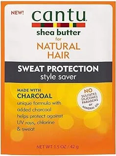 Cantu Shea Butter For Natural Hair Sweat Protection Style Saver, 1.5Oz (42G)