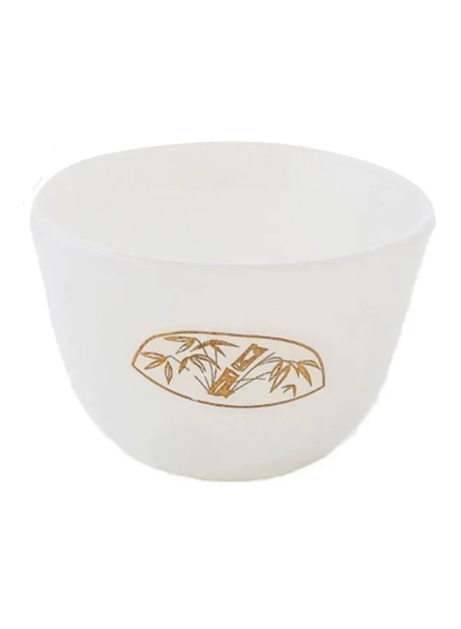 Alsaif Alsaif 12 pcs Ceramic Cawa Cup White Large