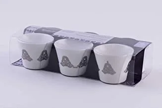 Wisteria Porcelain Cawa Cup set Camelot Platinum /6PCS
