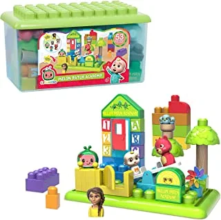 Cocomelon Patch Academy, 53 Large Building Blocks Includes 6 Character Figures, By Just Play