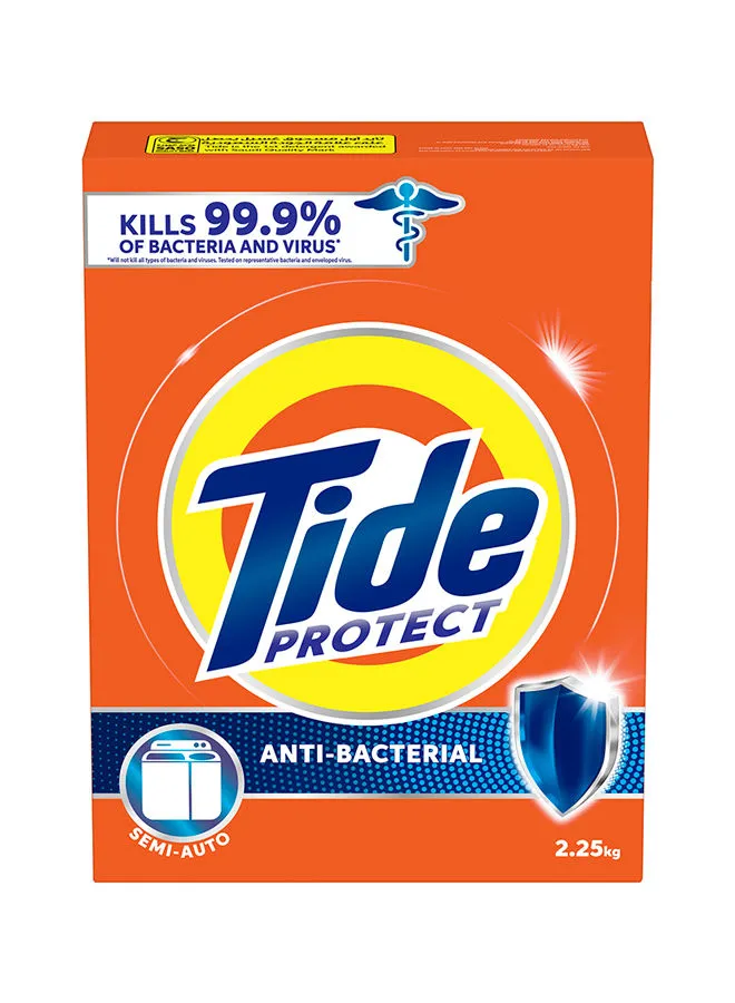Tide Protect Antibacterial Laundry Detergent Semi-Automatic 2.25kg