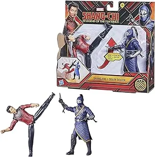 Hasbro Marvel Shang-Chi And The Legend Of Ten Rings Action Figure Toys, Shang-Chi Vs. Death Dealer Battle Pack For Kids